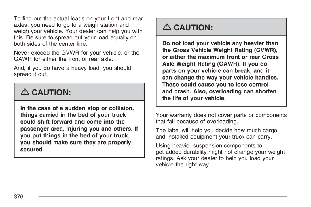 Cadillac 2007 owner manual 