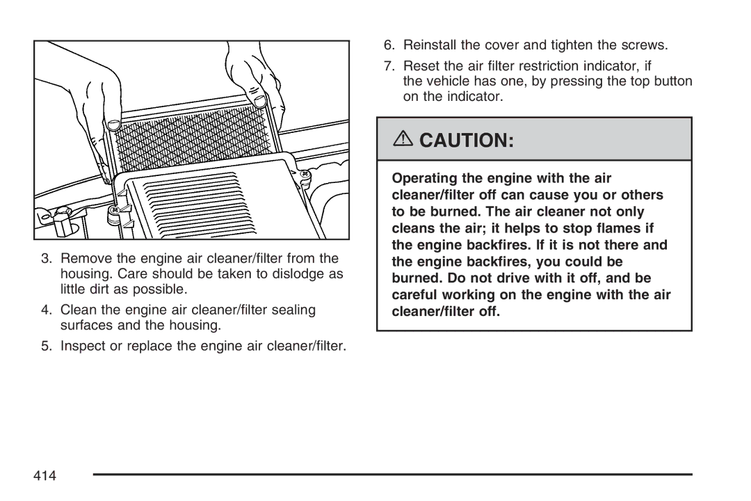 Cadillac 2007 owner manual 414 