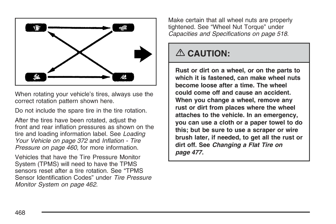 Cadillac 2007 owner manual 468 