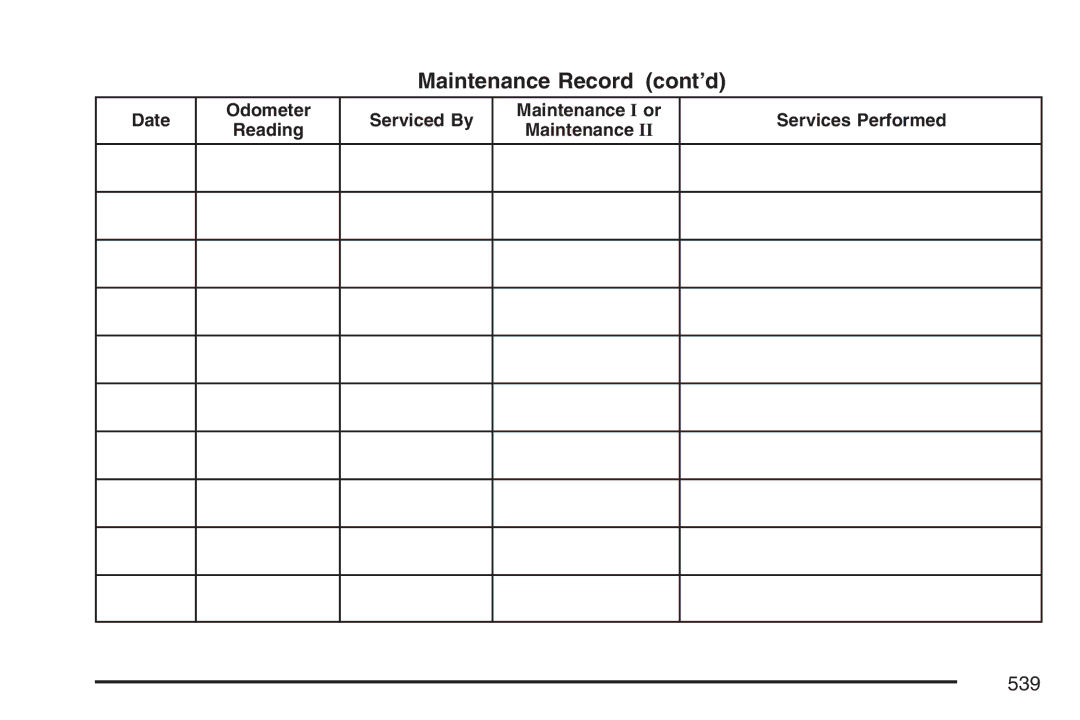 Cadillac 2007 owner manual 539 