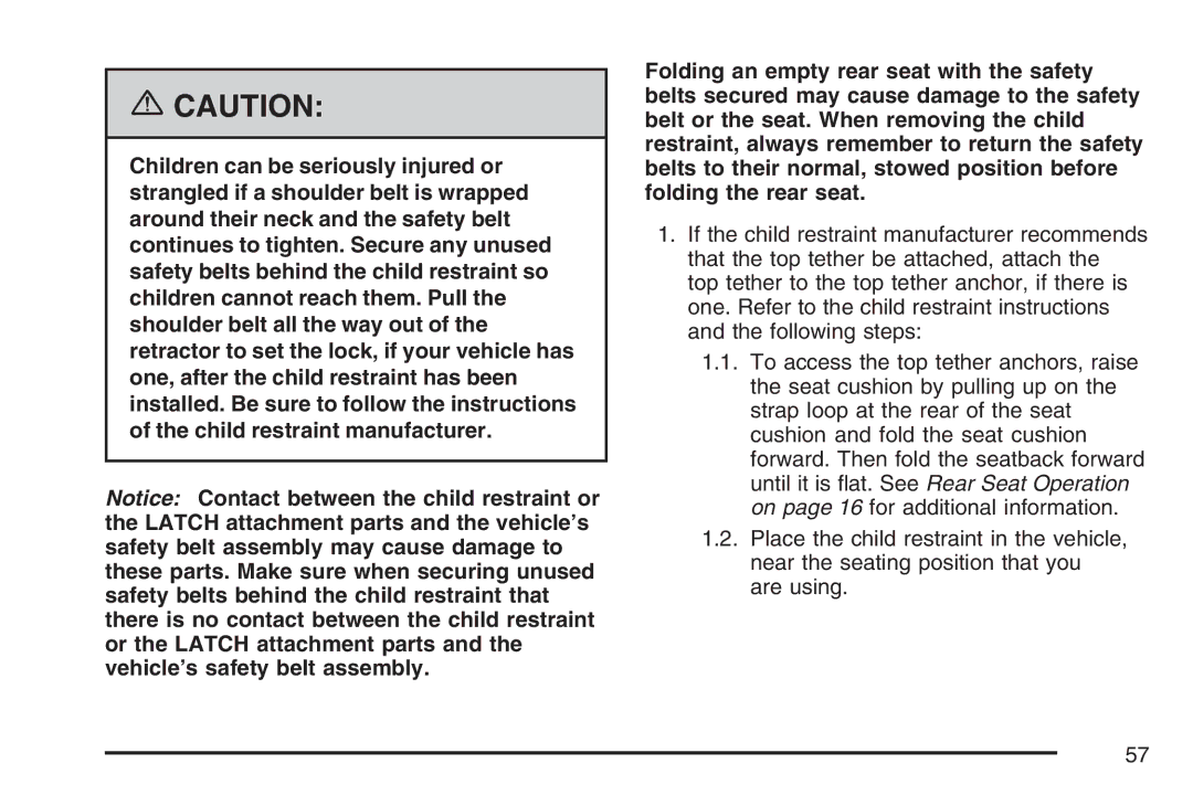 Cadillac 2007 owner manual 