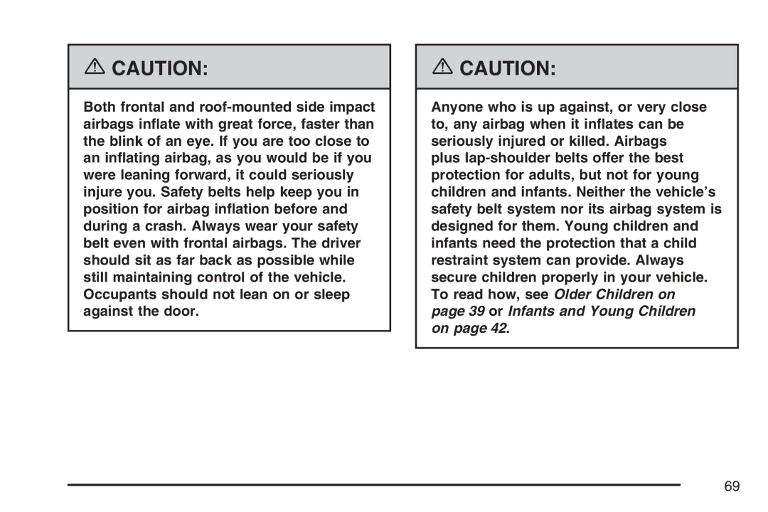 Cadillac 2007 owner manual 