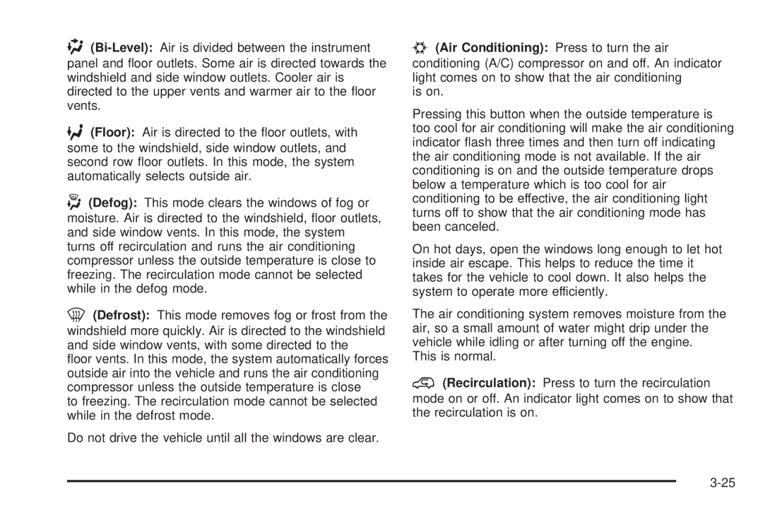 Cadillac 2009 owner manual 