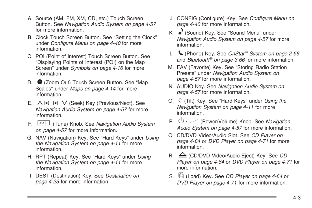 Cadillac 2009 owner manual 