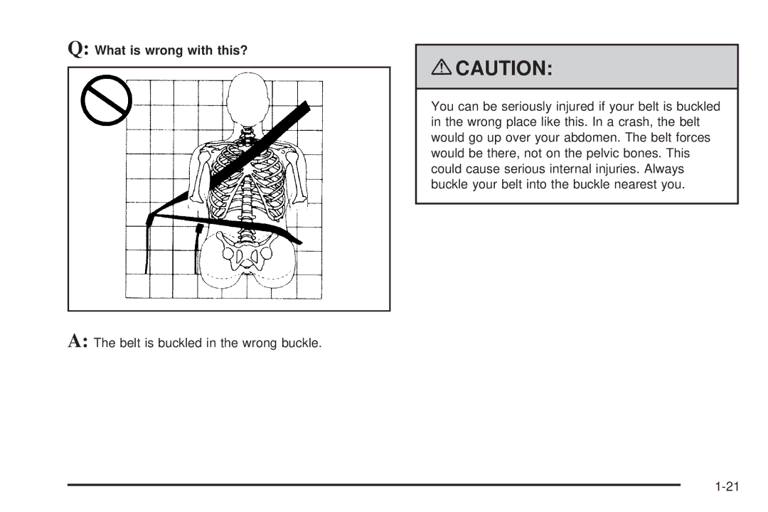 Cadillac 2009 owner manual What is wrong with this? 