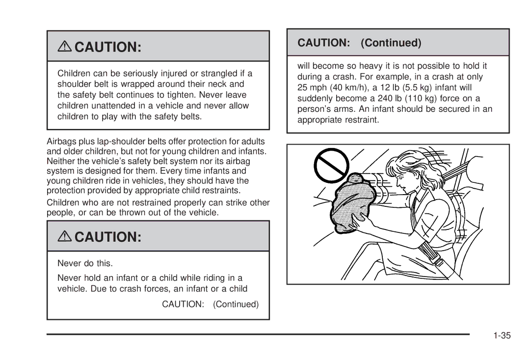 Cadillac 2009 owner manual 