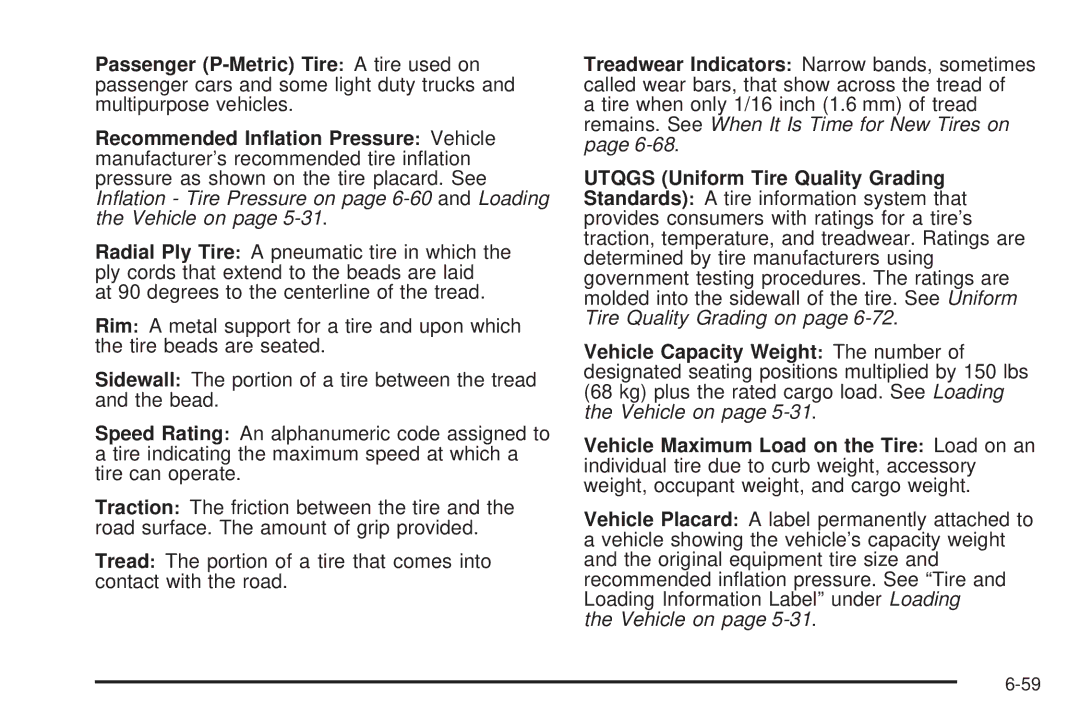 Cadillac 2009 owner manual Vehicle on 