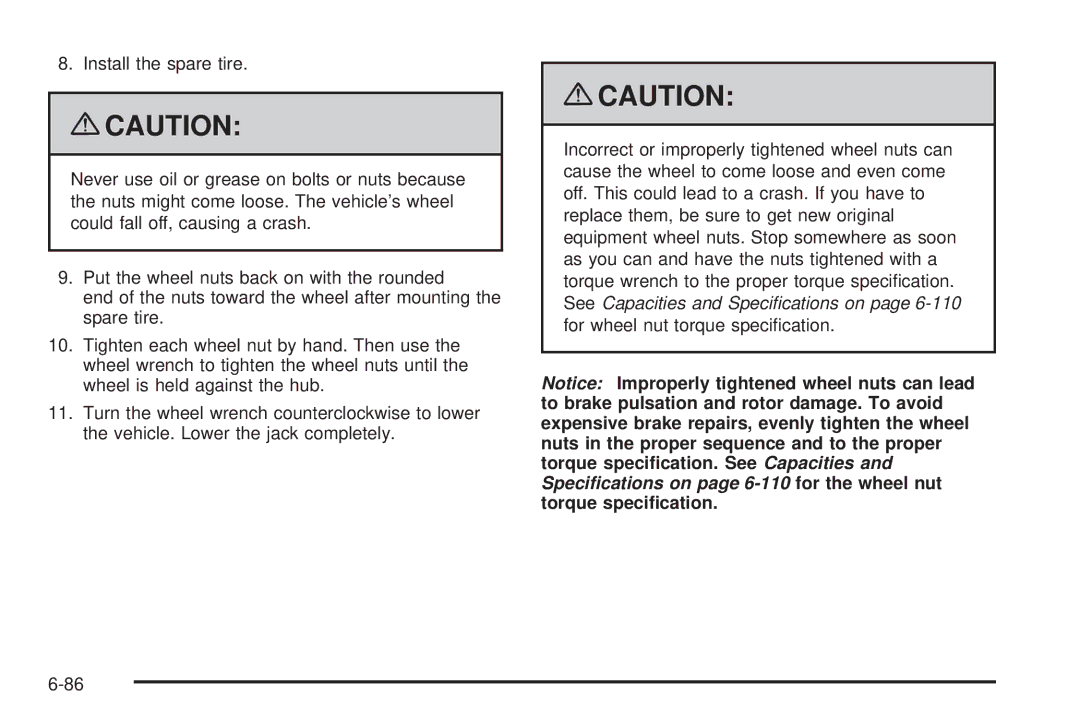 Cadillac 2009 owner manual 