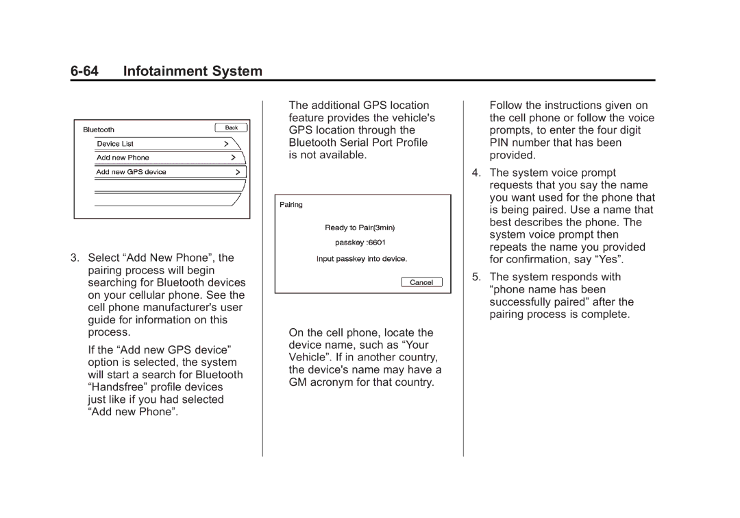 Cadillac 2010 owner manual Infotainment System 