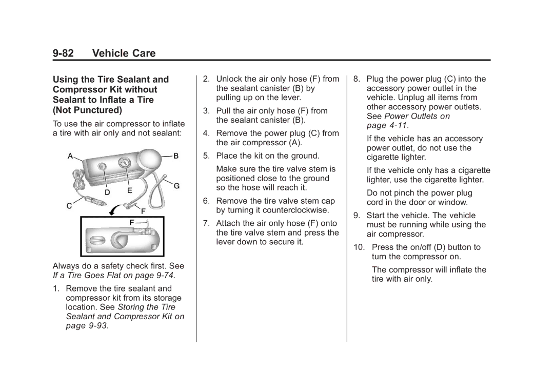 Cadillac 2010 owner manual 4‑11 