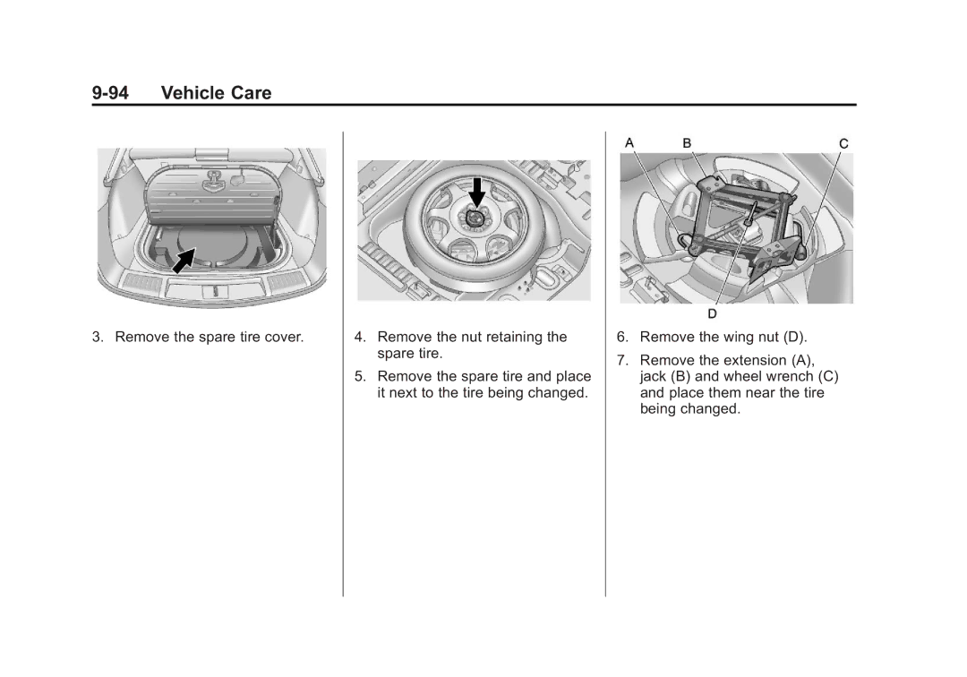 Cadillac 2010 owner manual Vehicle Care 