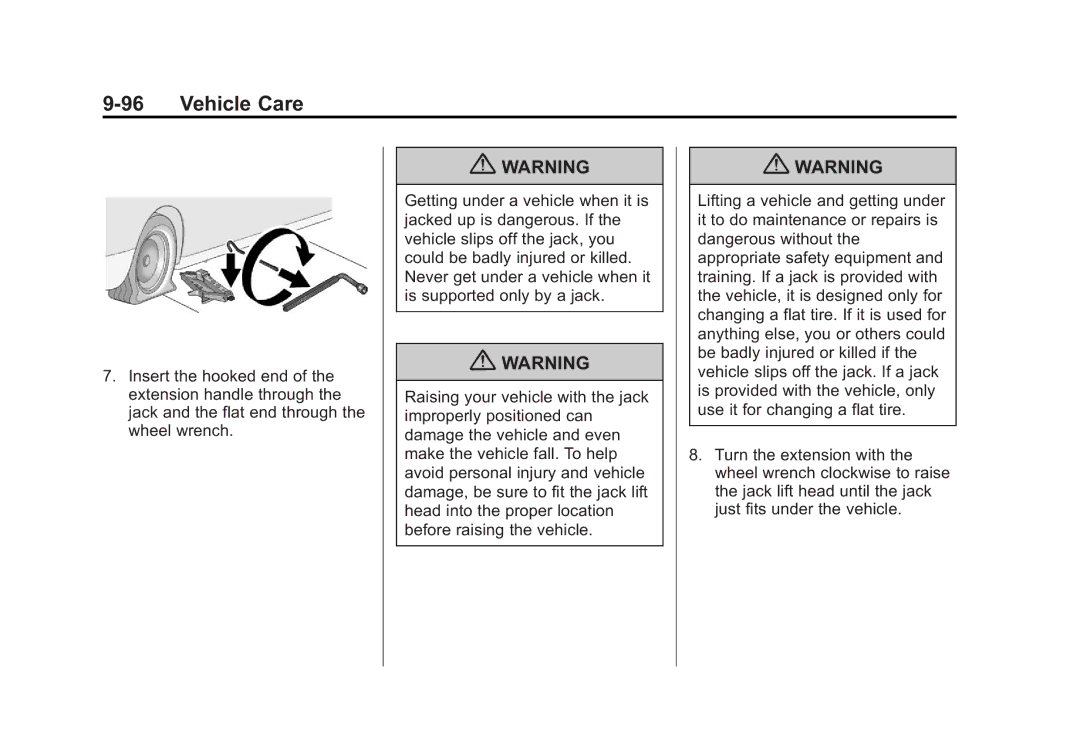 Cadillac 2010 owner manual Vehicle Care 