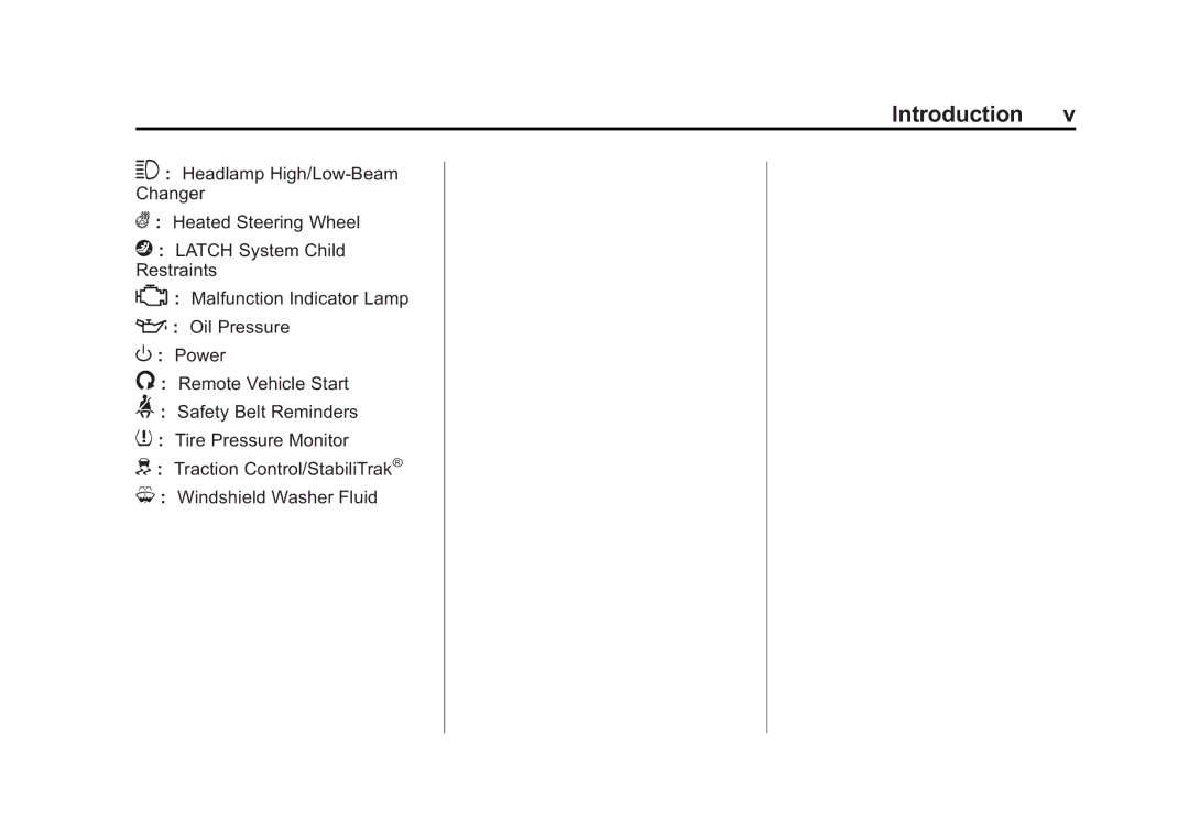 Cadillac 2015 - CRC manual Introduction 