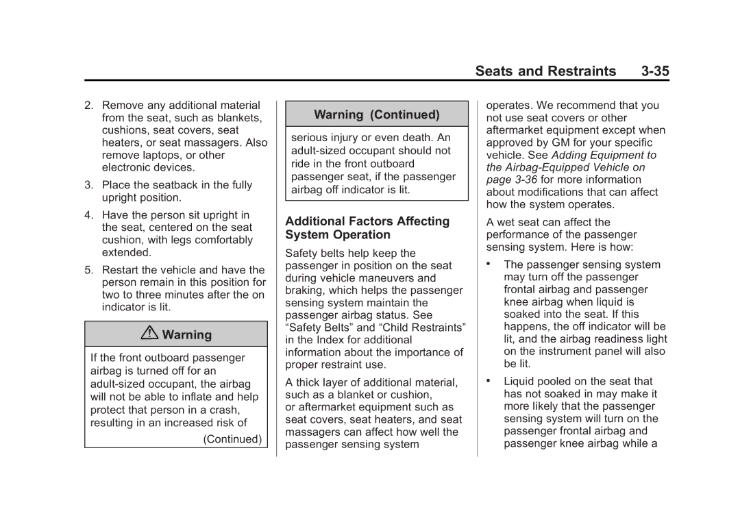 Cadillac 2015 - CRC manual Additional Factors Affecting System Operation 