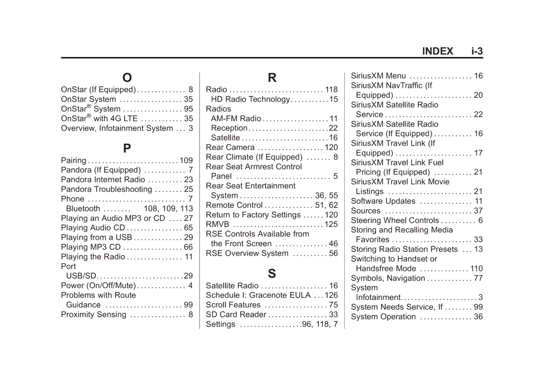 Cadillac 2015 manual OnStar If Equipped 