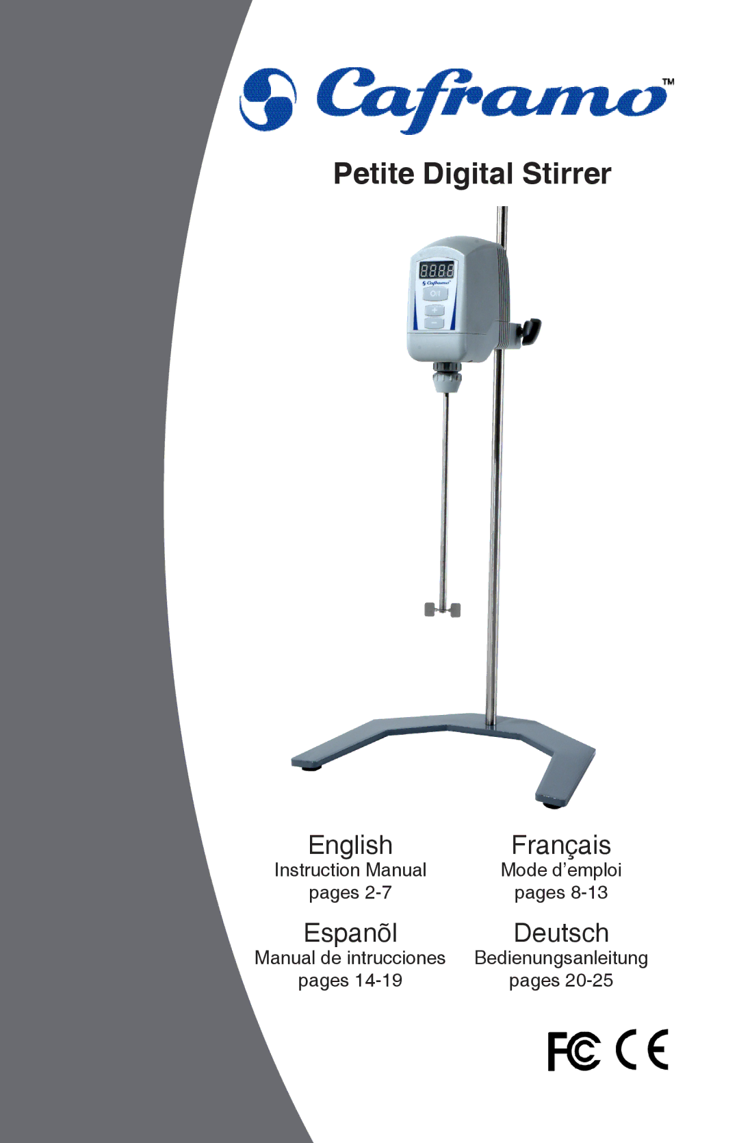 Caframo BDC250 instruction manual Petite Digital Stirrer 