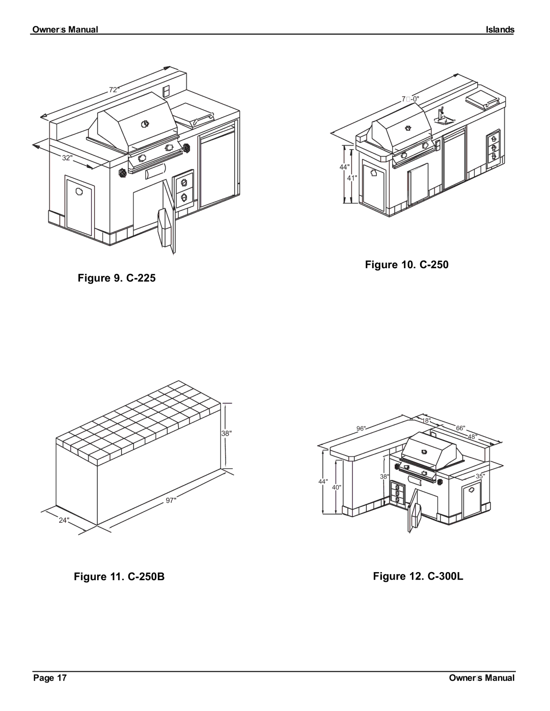 Cal Flame 3000 owner manual 225 