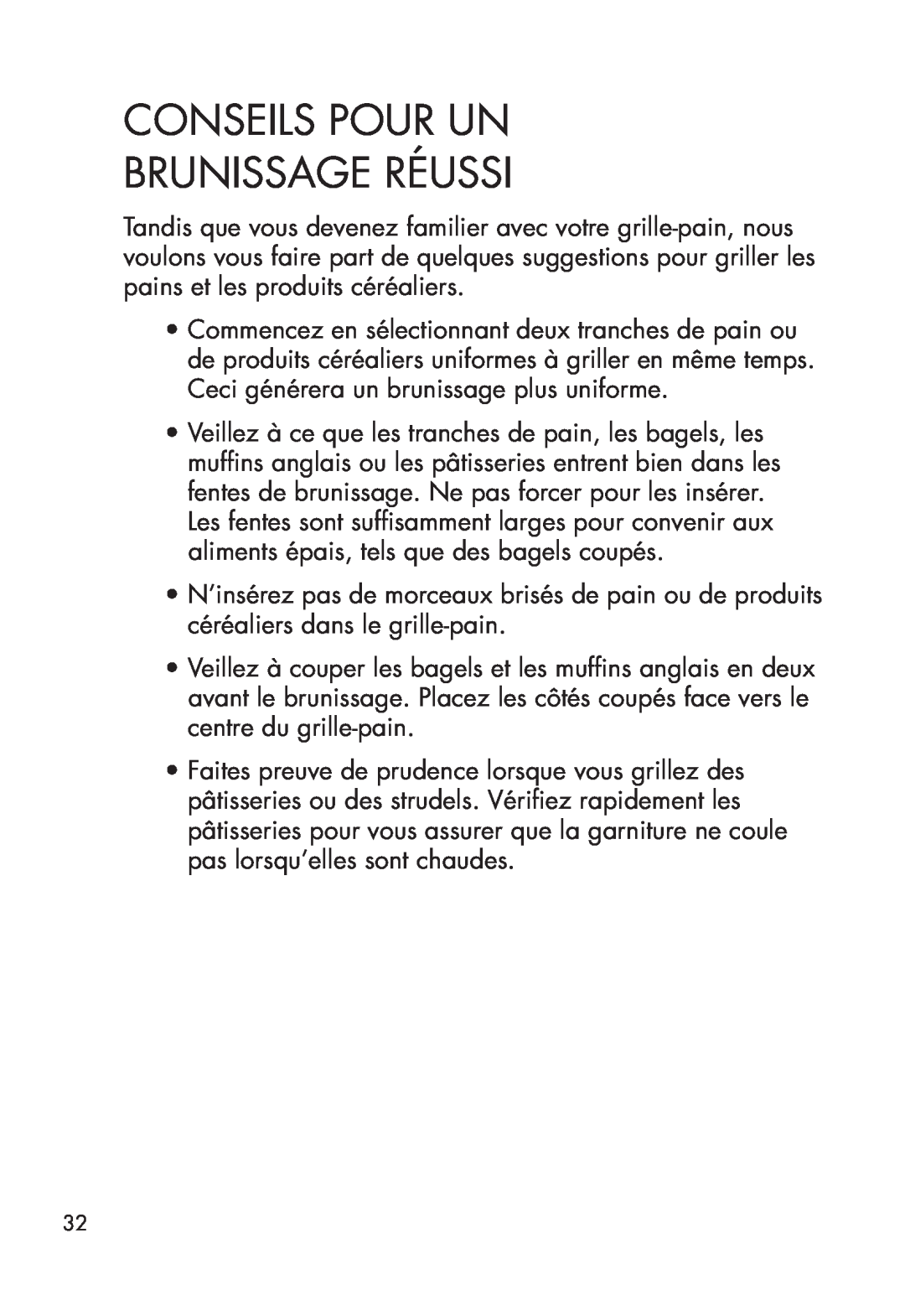 Calphalon 1779207, 1779206 manual Conseils Pour Un Brunissage Réussi 