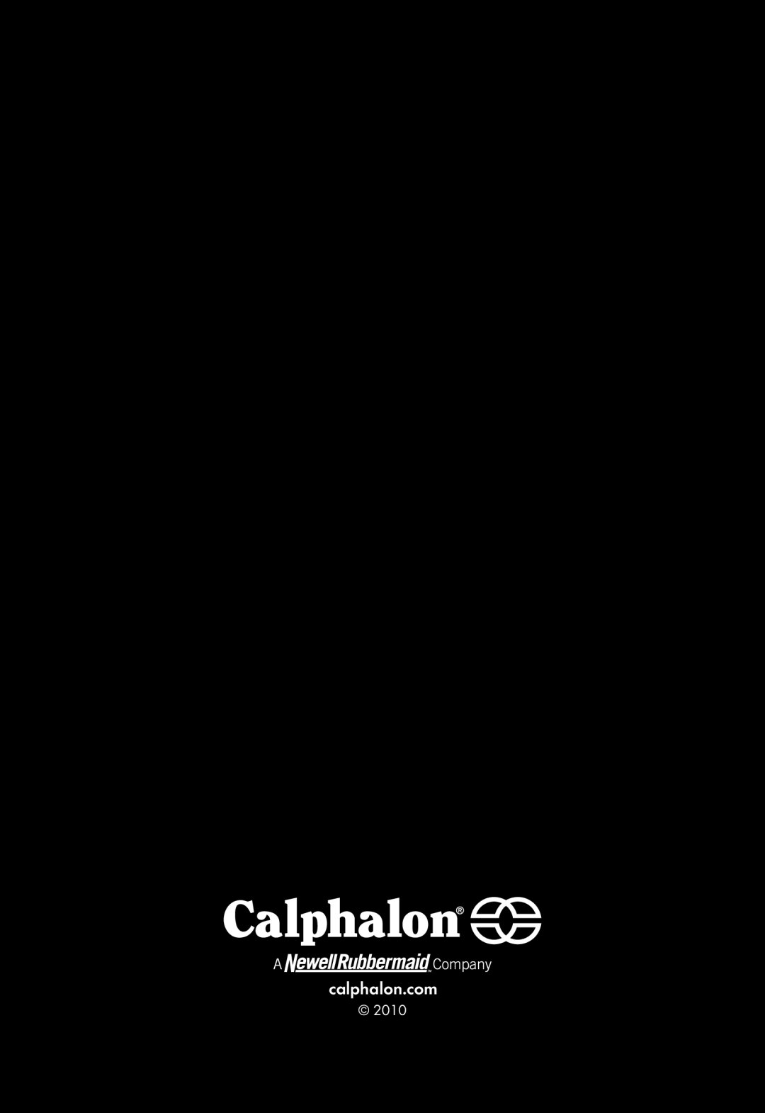 Calphalon 1779207, 1779206 manual 2010 