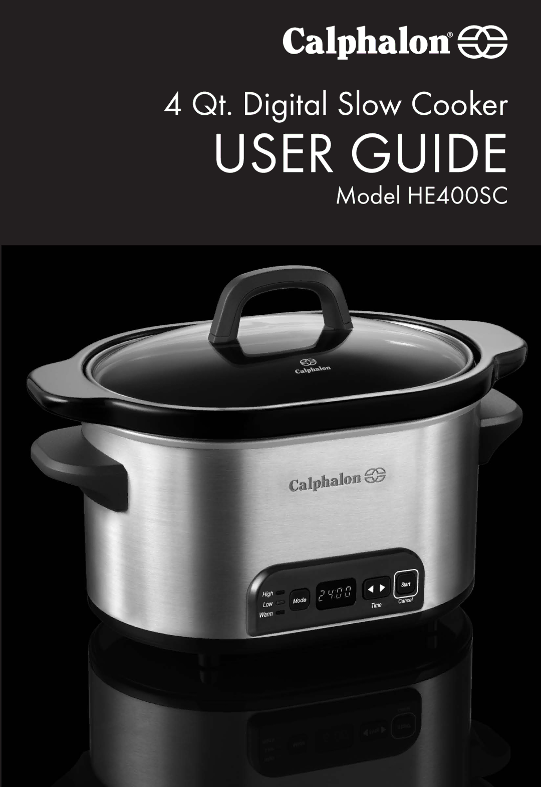 Calphalon HE400SC manual User Guide 