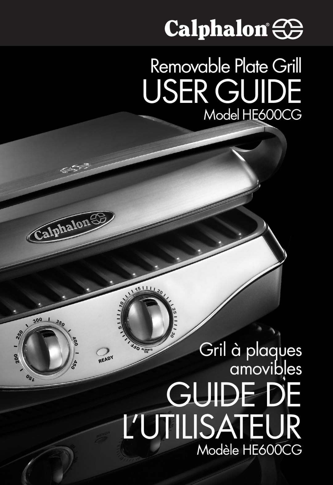 Calphalon HE600CG manual User Guide 