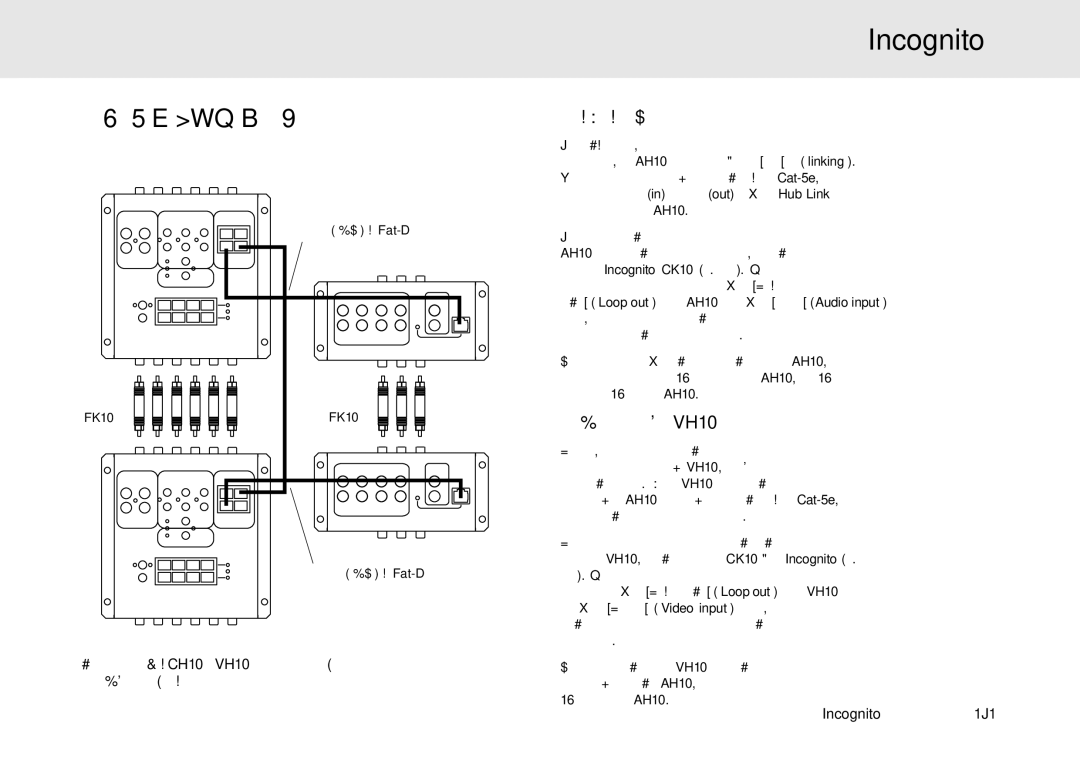 Cambridge Audio Multi-room speaker system manual Системы Большего Размера, Связующие устройства, Связывание видеохаба VH10 