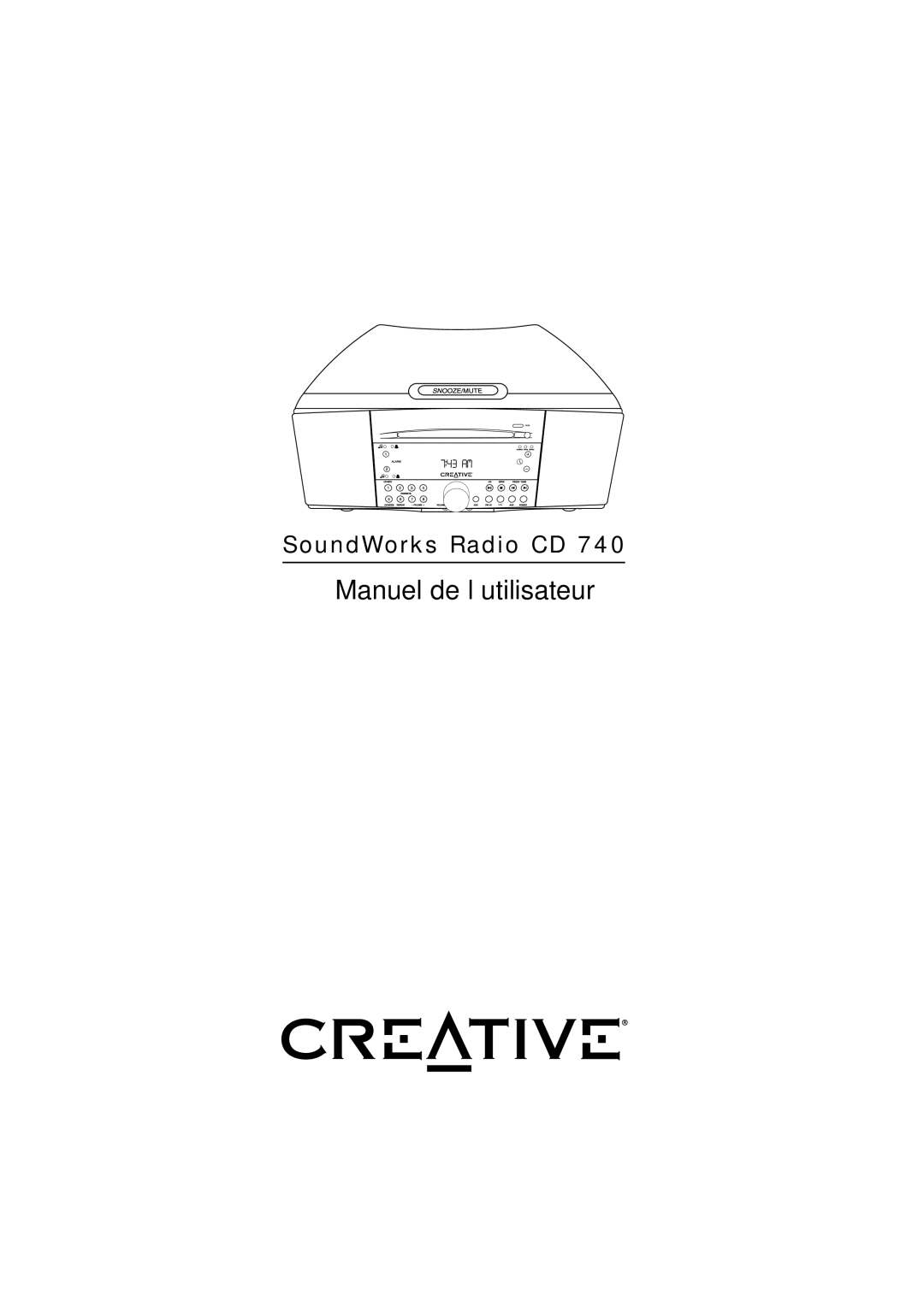 Cambridge SoundWorks C174RCNB user manual Manuel de l’utilisateur 