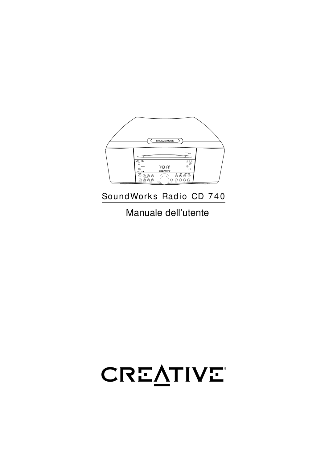 Cambridge SoundWorks C174RCNB user manual Manuale dellutente 