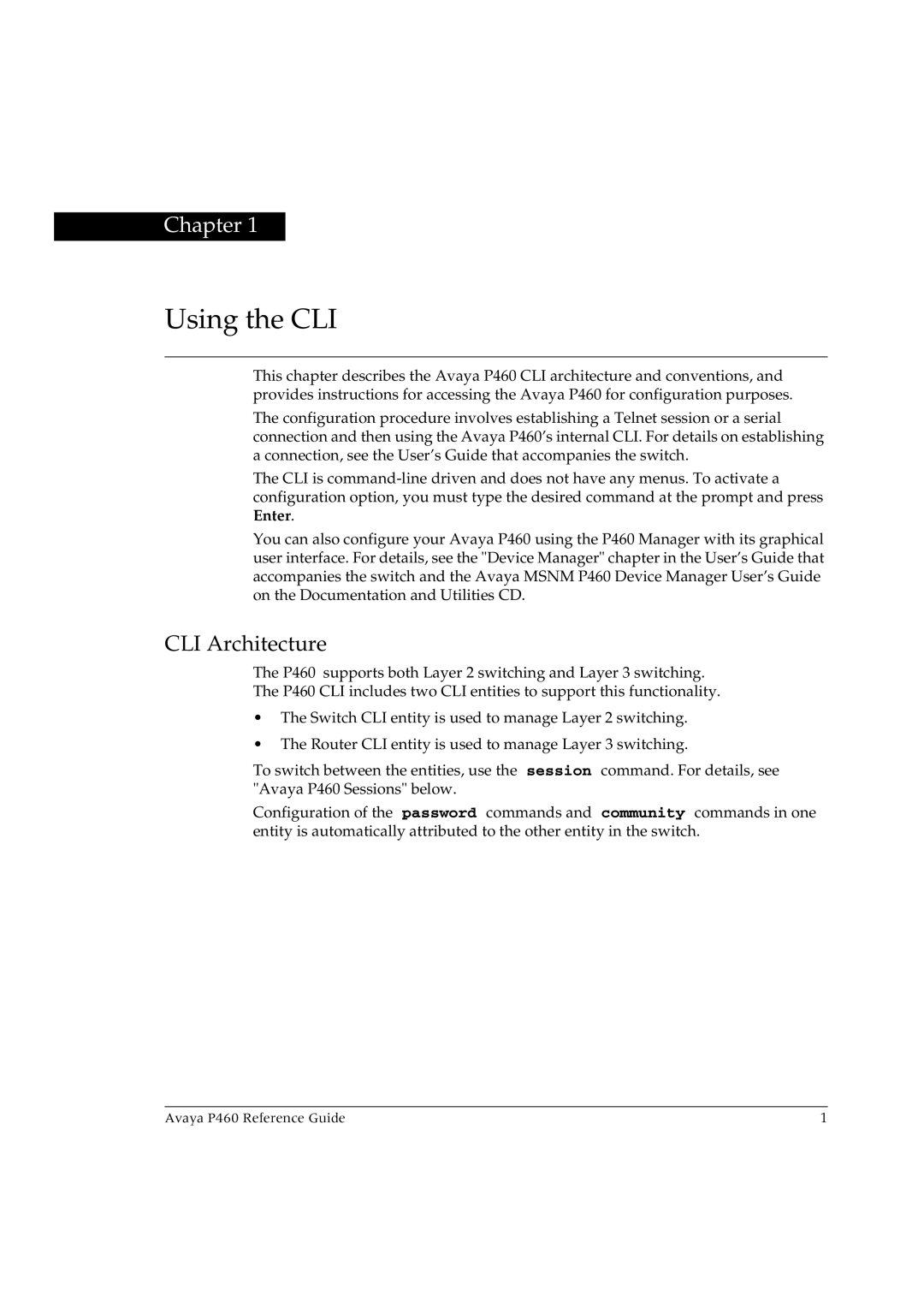 Cambridge SoundWorks P460 manual Using the CLI 