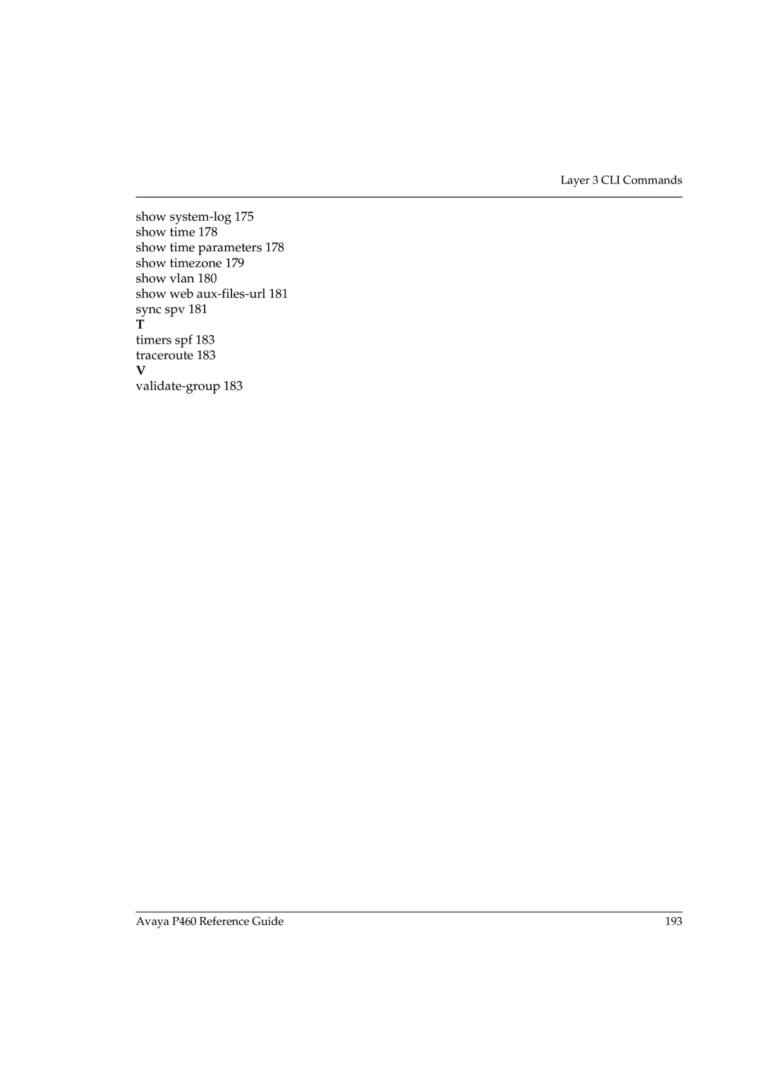 Cambridge SoundWorks manual Avaya P460 Reference Guide 193 