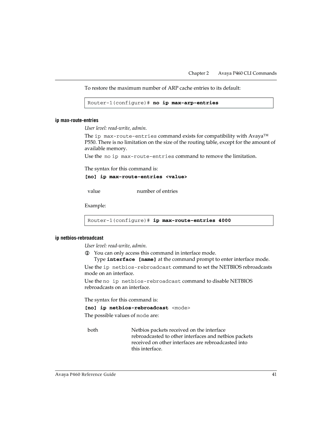 Cambridge SoundWorks P460 Ip max-route-entries, No ip max-route-entries value, Router-1configure#ip max-route-entries 