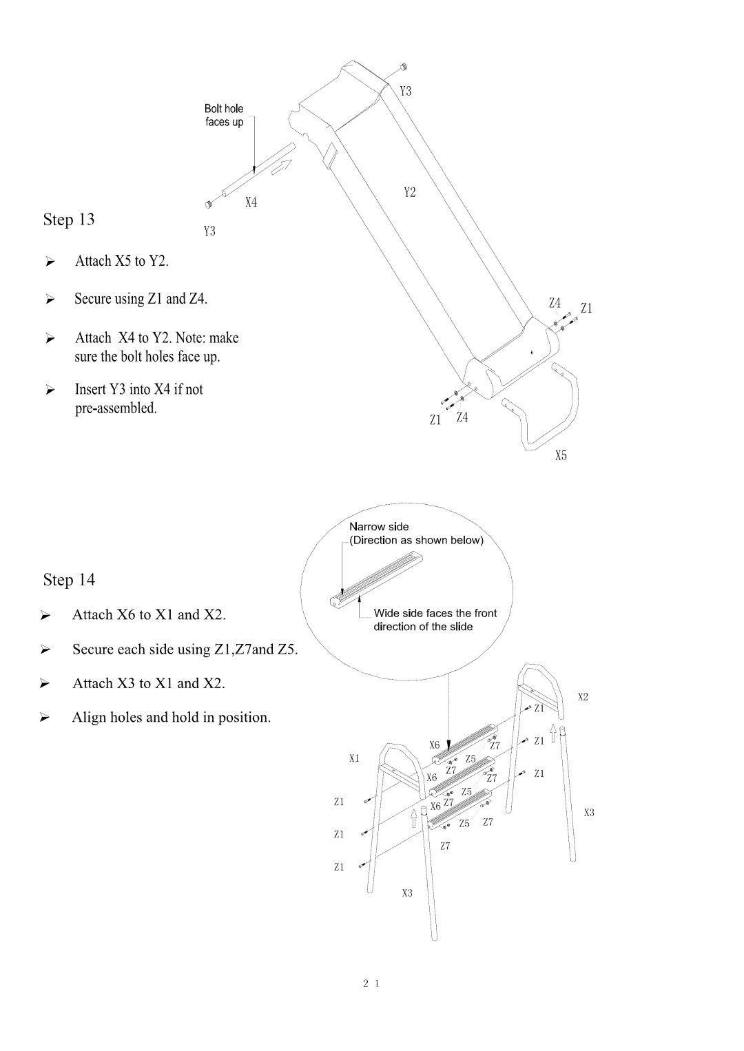 Camerons Products MSC-2769-SLD owner manual Z1 Z4 