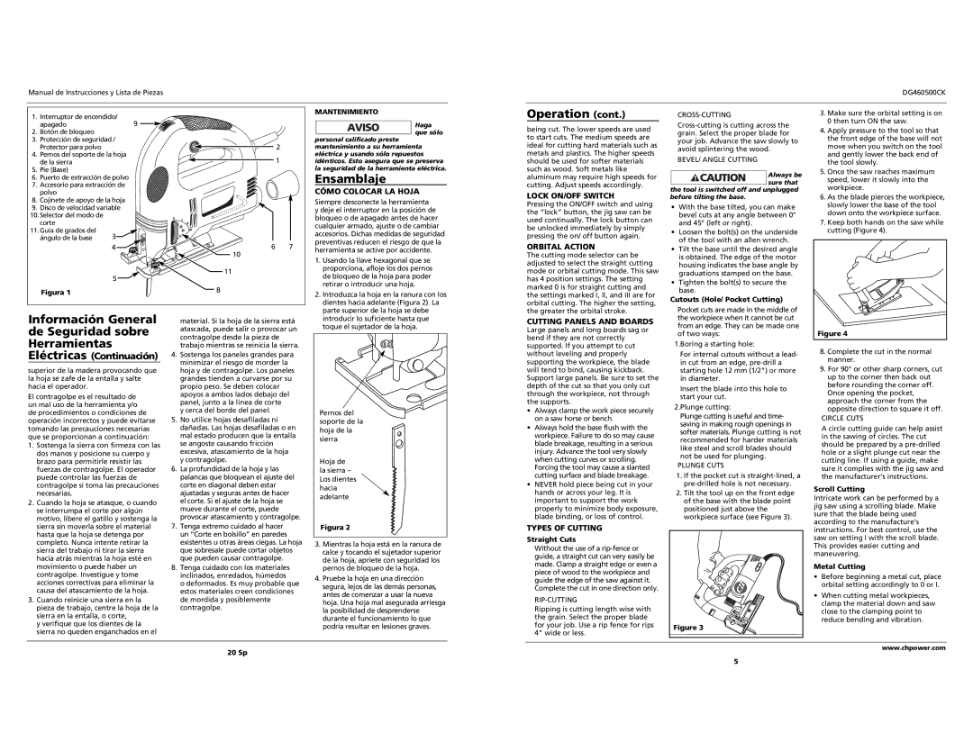 Campbell Hausfeld DG460500CK specifications Ensamblaje 