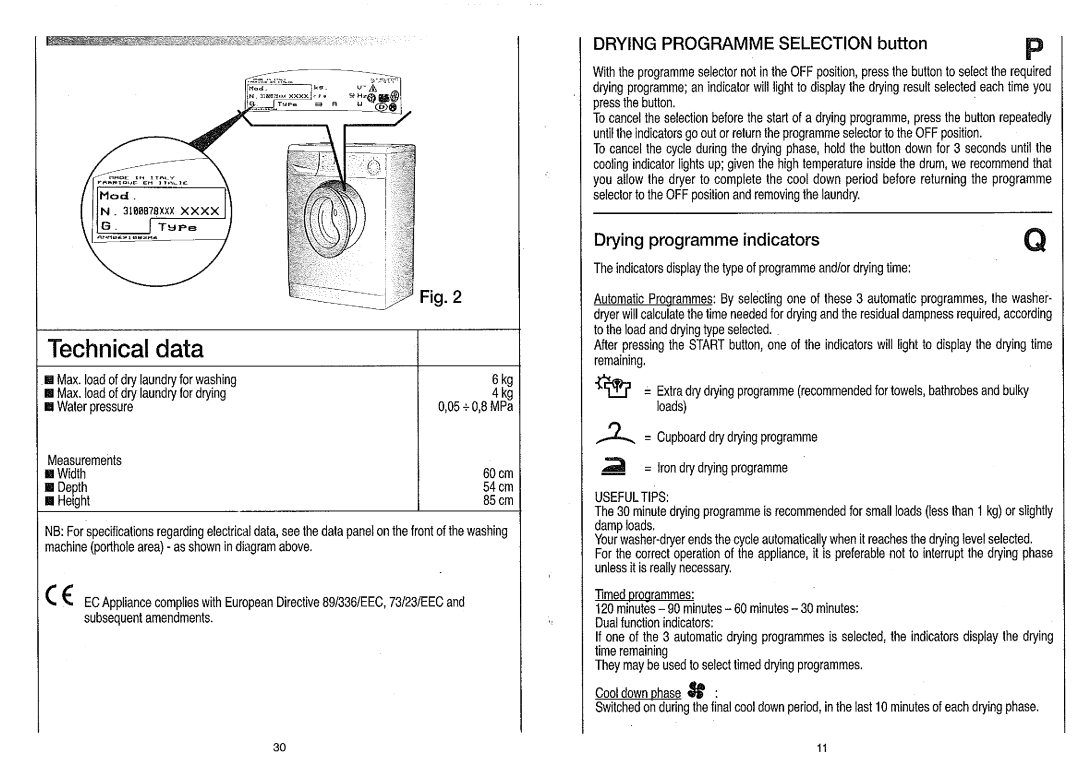 Candy CMD146 manual 