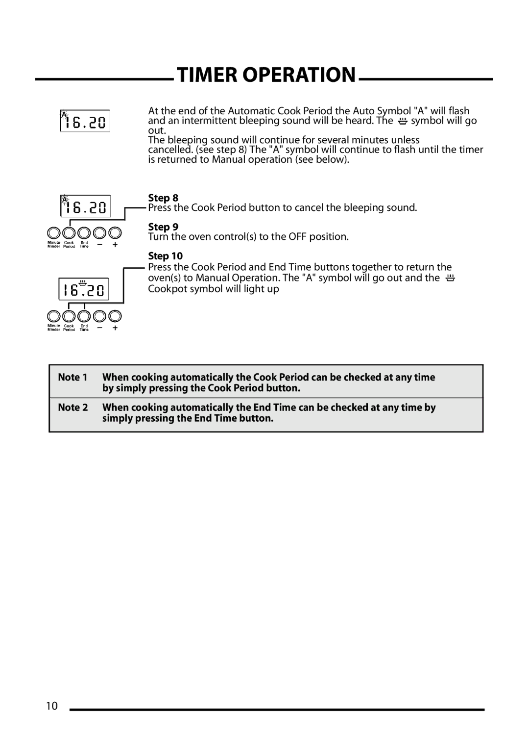 Cannon 10540G, 10545G, 10548G installation instructions Step 