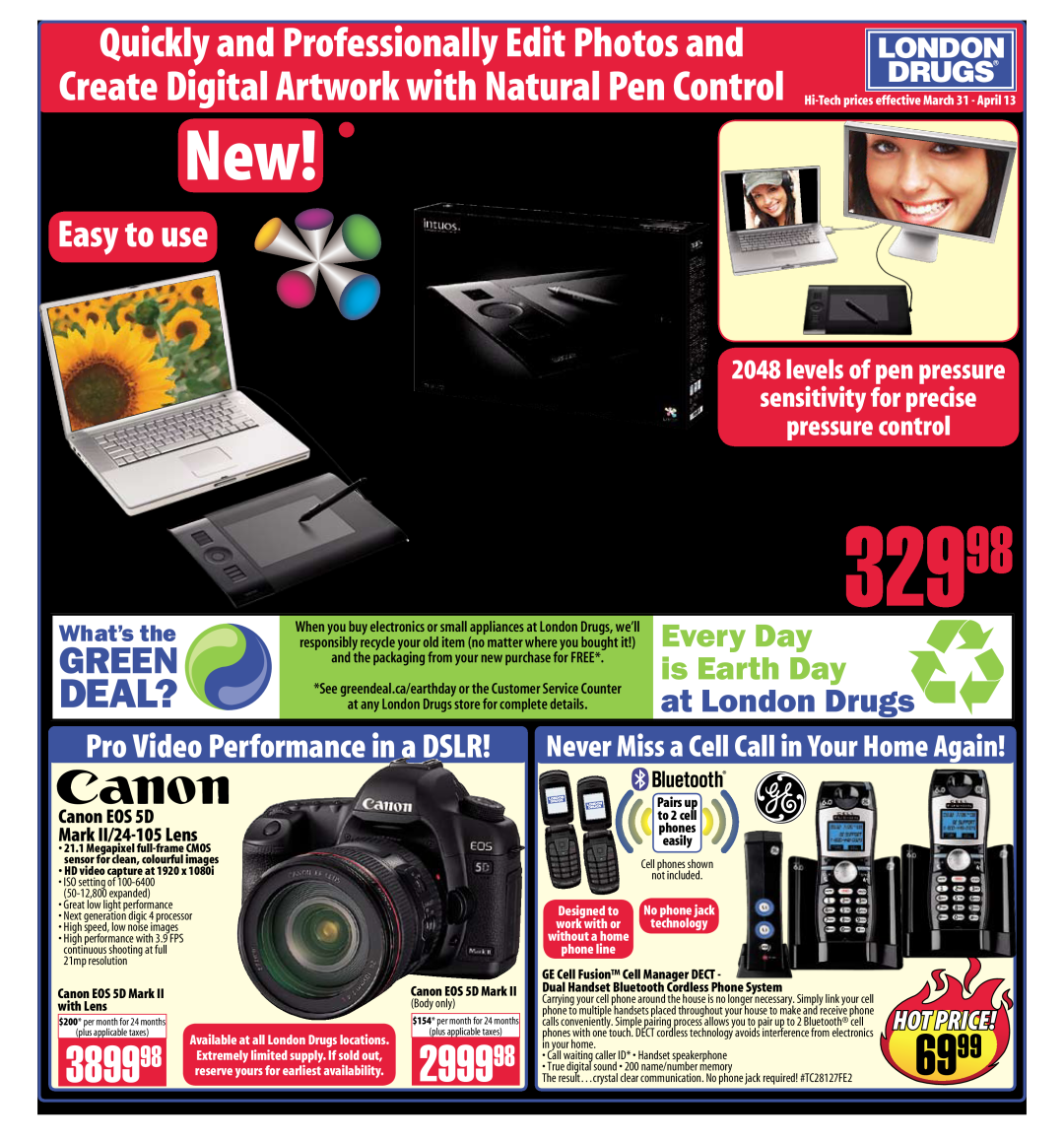 Cannon EOS5D manual 299998, Never Miss a Cell Call in Your Home Again, Wacom Intuos4 Small PenTablet, Deal?, Easy to use 