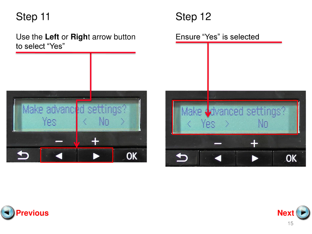 Cannon MX360 manual Step 