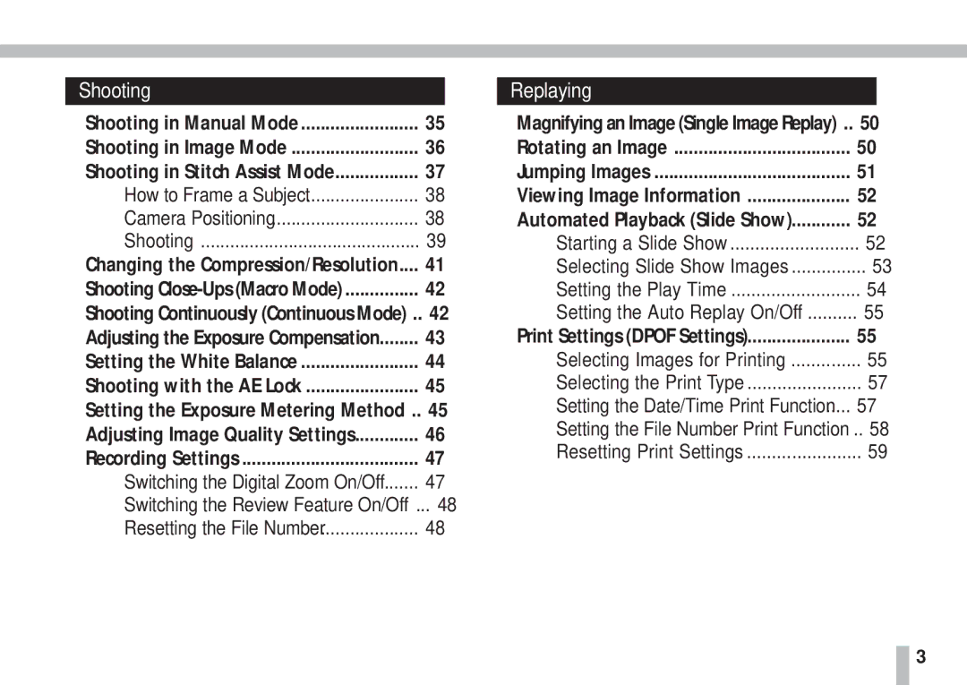 Cannon PS1025 manual Shooting in Manual Mode Shooting in Image Mode, Rotating an Image, Viewing Image Information 