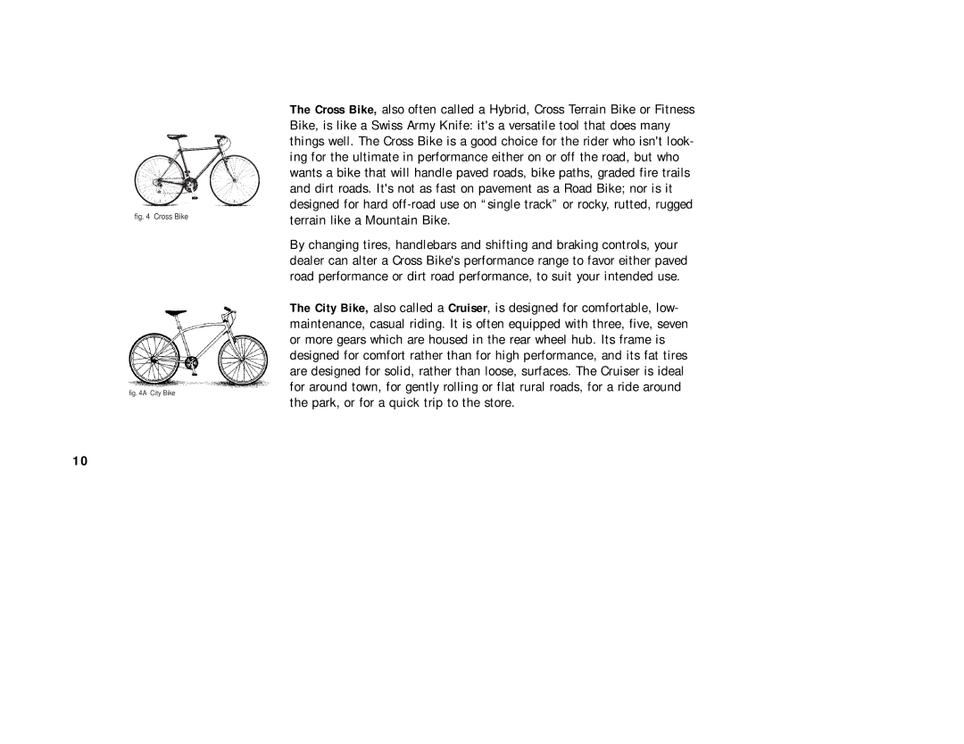 Cannondale Bicycles manual Cross Bike 