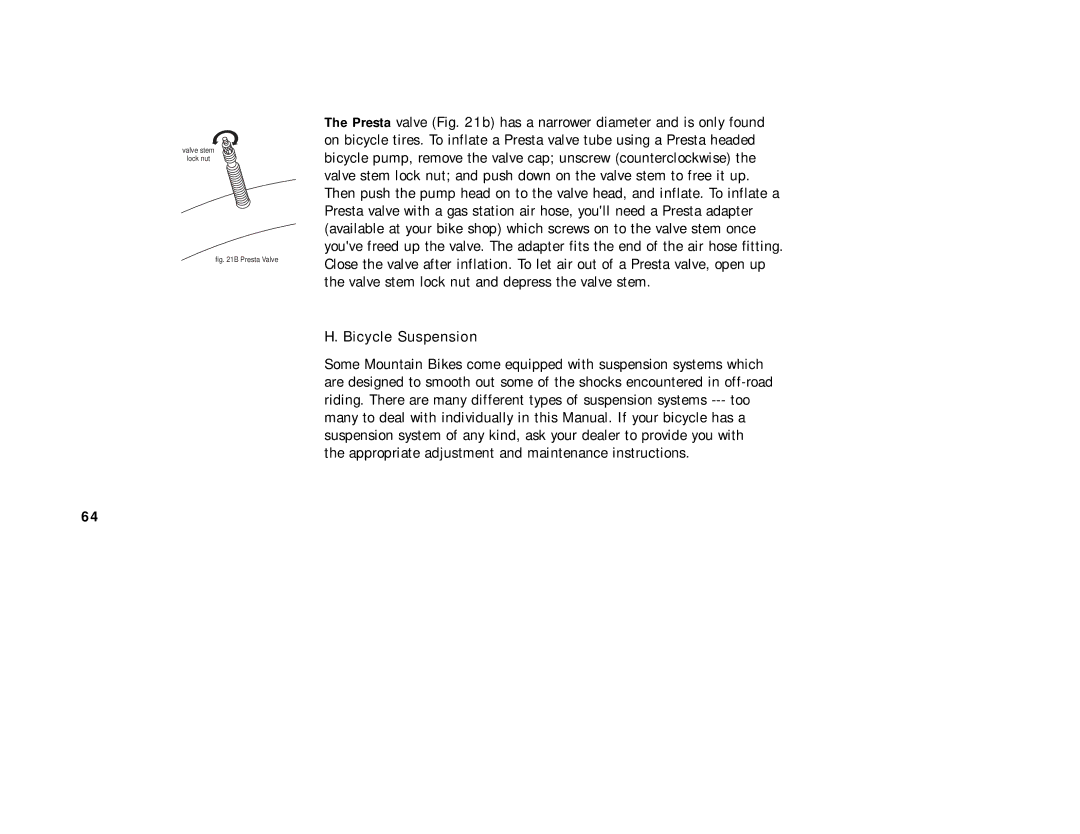 Cannondale Bicycles manual Bicycle Suspension 