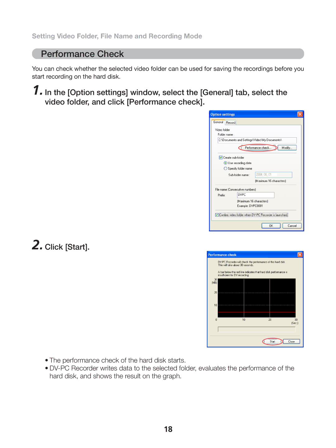 Canon 1 instruction manual Performance Check 