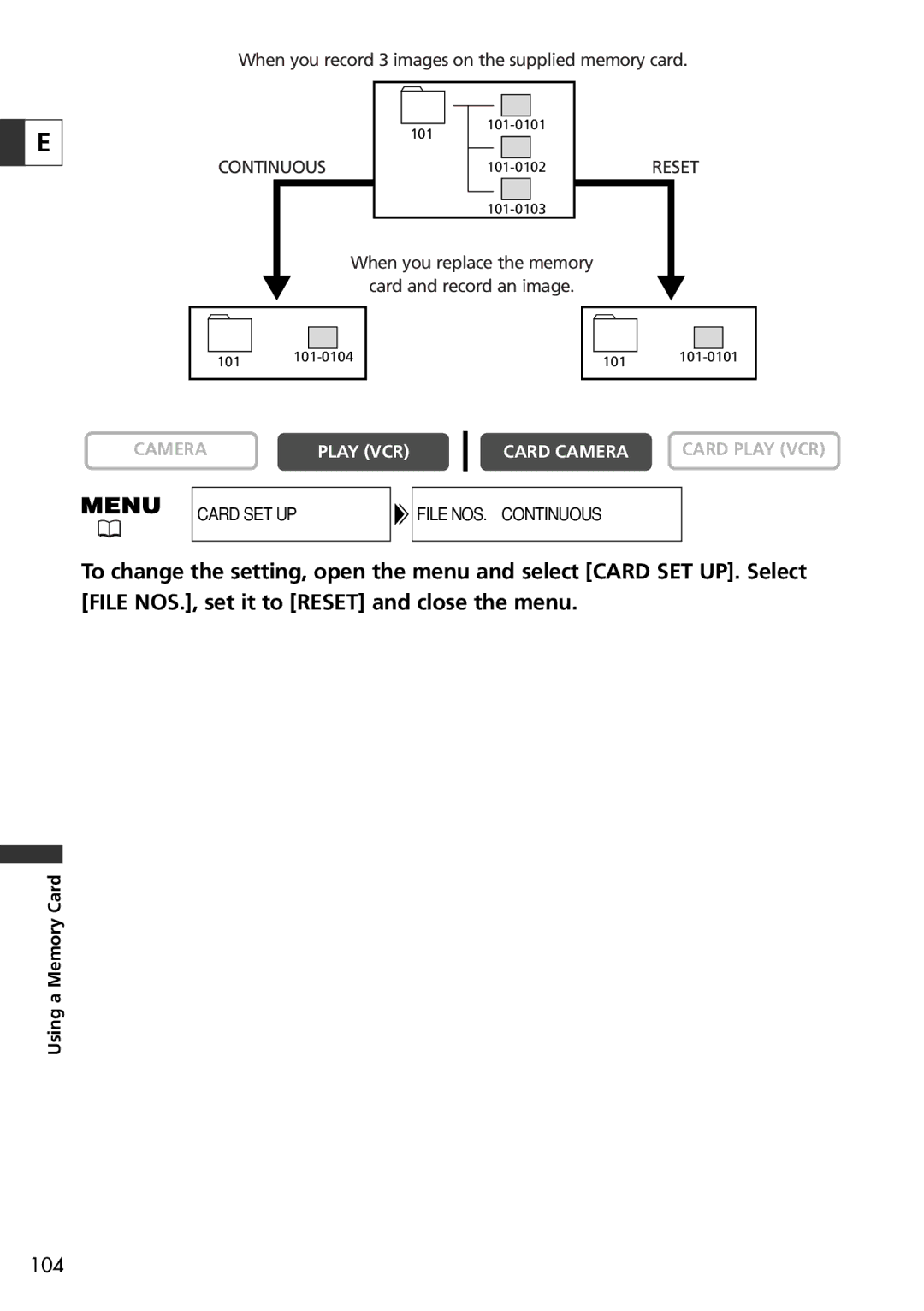 Canon 20 instruction manual 104 