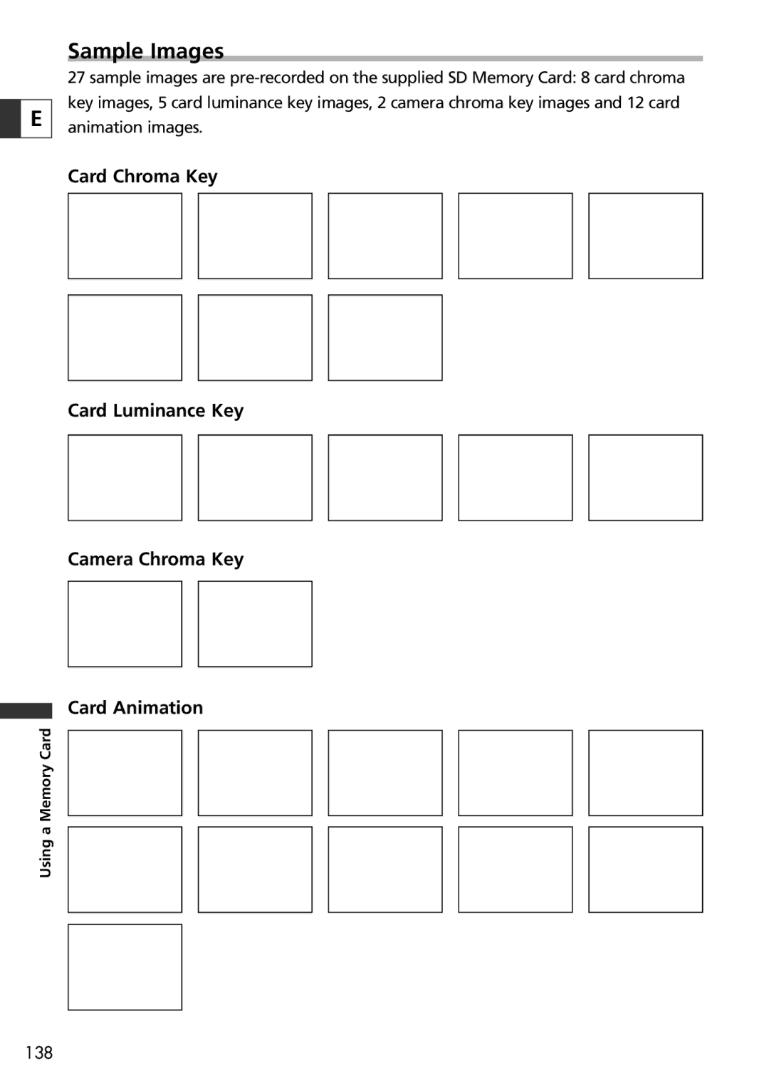 Canon 10, 20 instruction manual Sample Images 