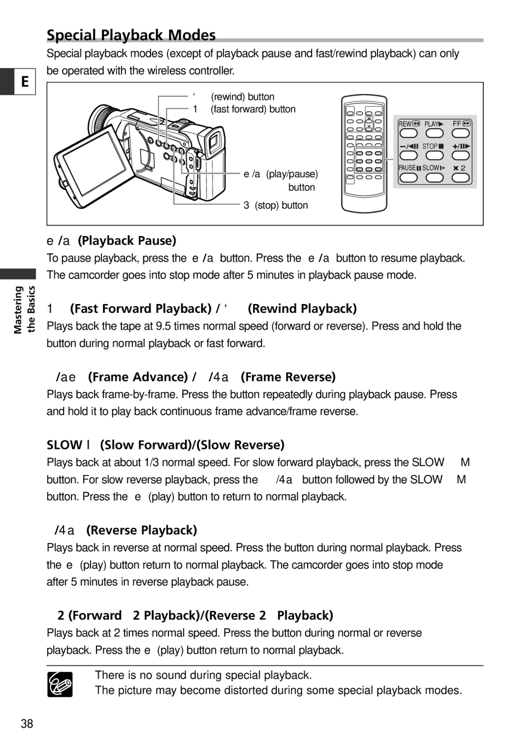 Canon 10, 20 instruction manual Special Playback Modes 