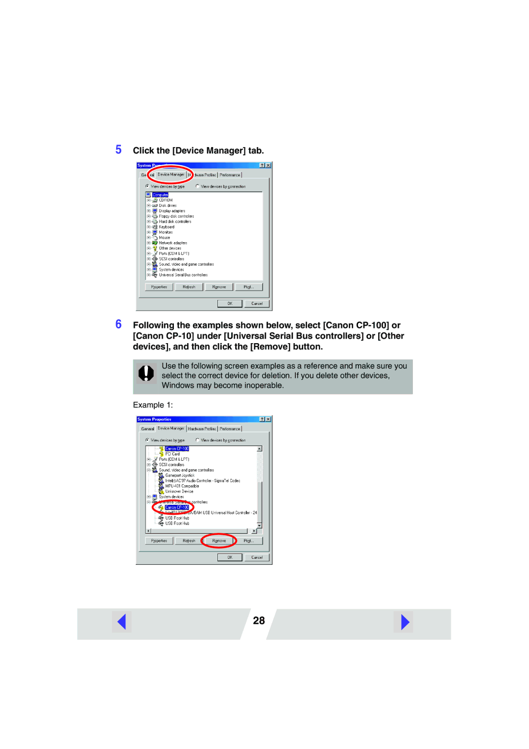 Canon CP100 manual 