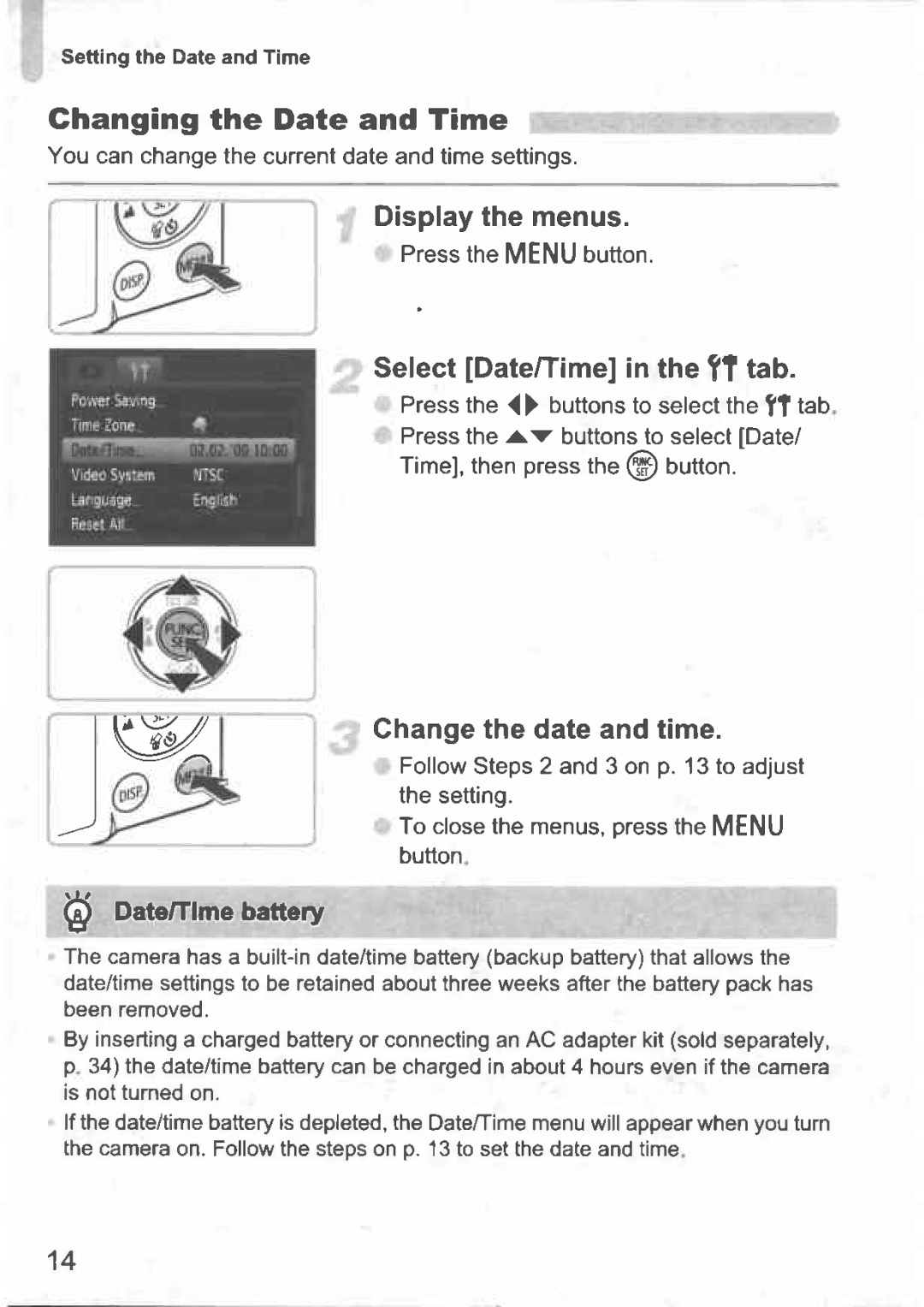 Canon 100 IS manual 