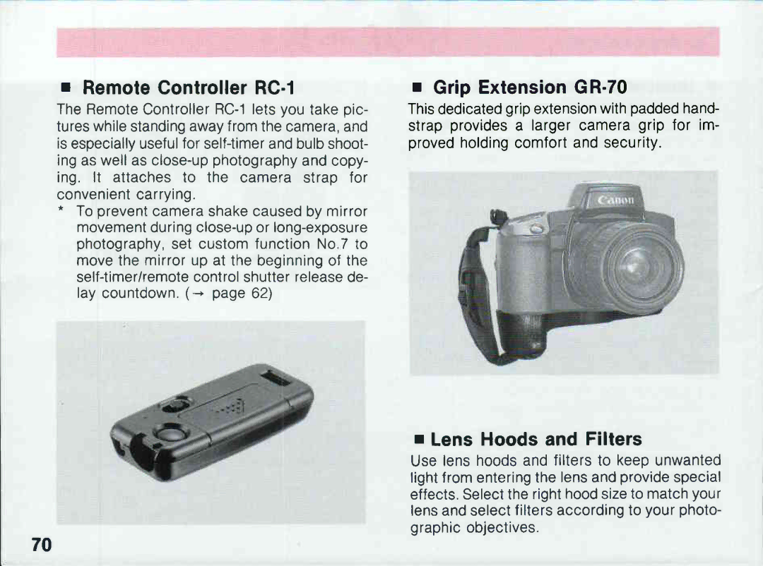 Canon 100 manual 