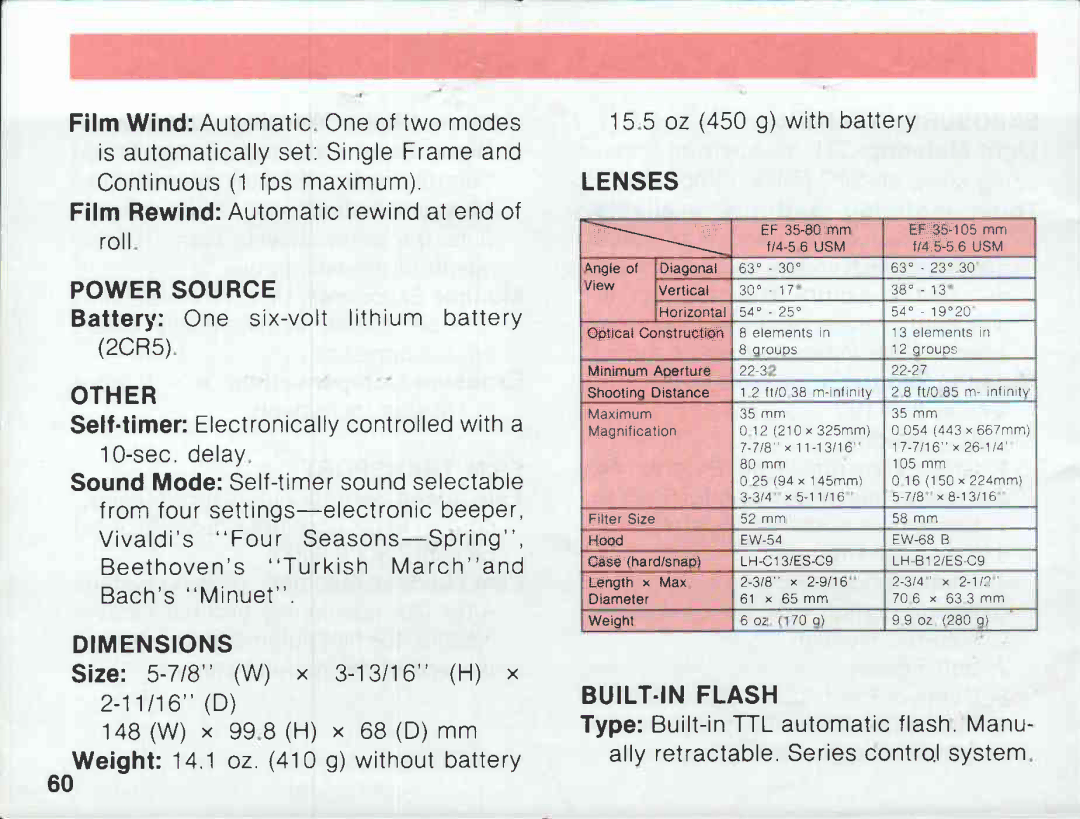 Canon 1000F manual 