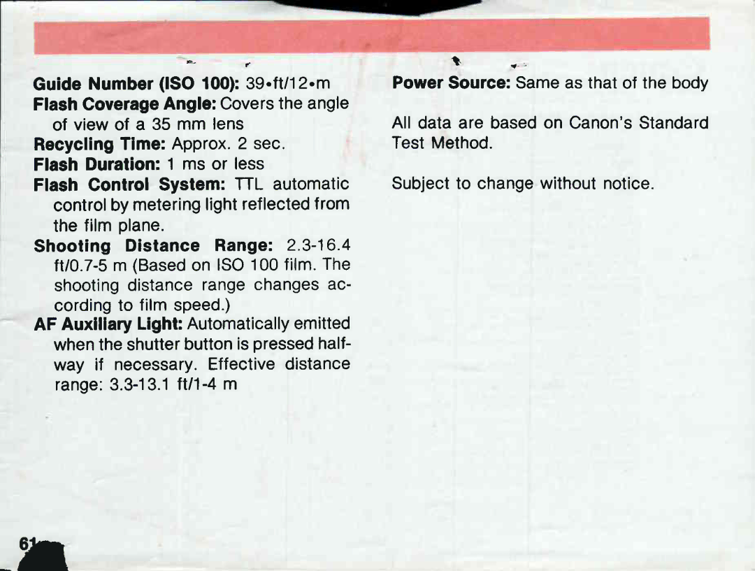 Canon 1000F manual 