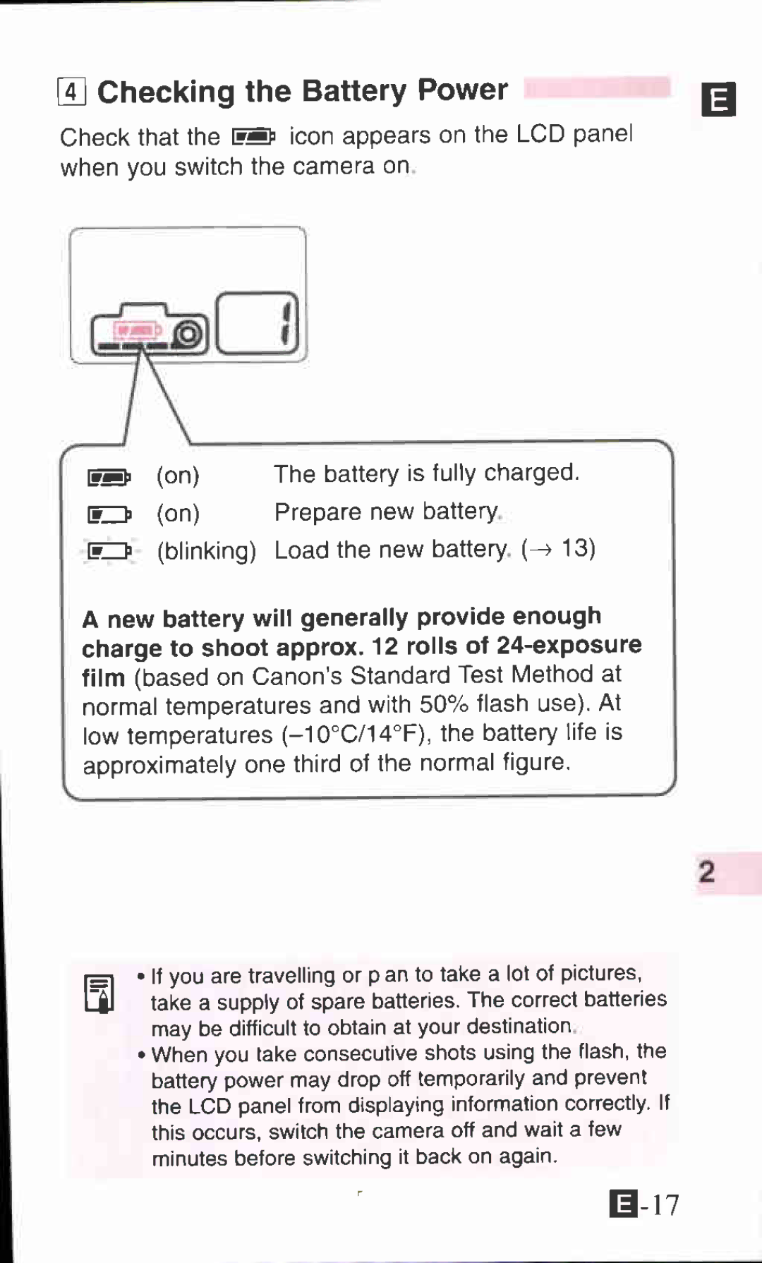 Canon 105 ZOOM S manual 